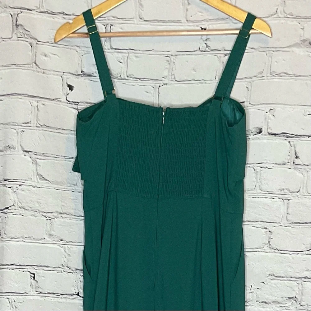 Lilly Pulitzer Hosta Green Kavia Jumpsuit 10 - Picture 9 of 15
